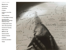 Tablet Screenshot of failingtolevitate.net